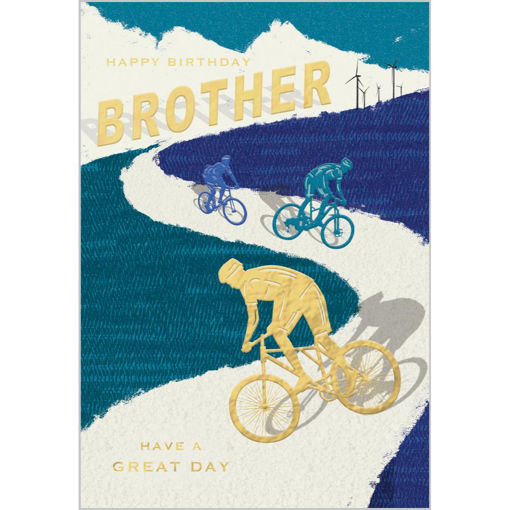 Picture of HAPPY BIRTHDAY BROTHER CARD
